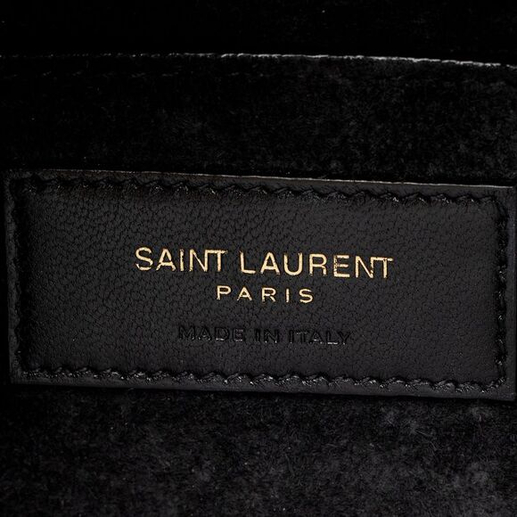 Saint Laurent Grained Calfskin Monogram Sunset Medium Shoulder Bag - Picture 8 of 16